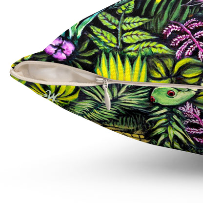 Amazonia Spun Polyester Square Pillow