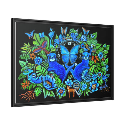 Out of Time Framed Canvas Print