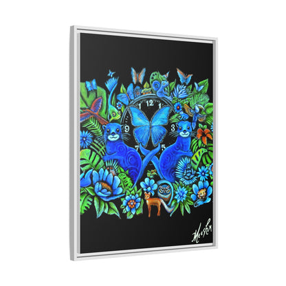 Out of Time Framed Canvas Print