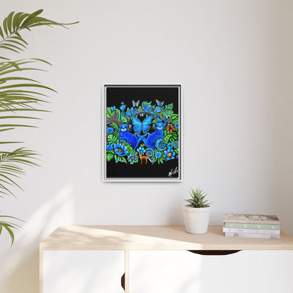 Out of Time Framed Canvas Print