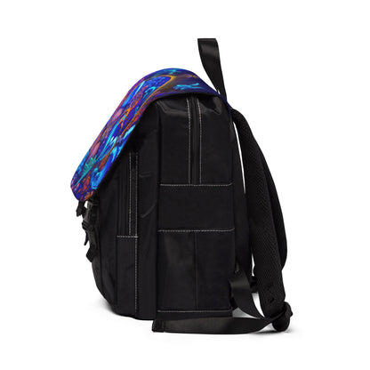 Celestial Extraterrestrial Unisex Casual Shoulder Backpack