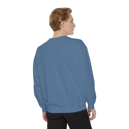 Whimsical Wavehopper Unisex Garment-Dyed Sweatshirt
