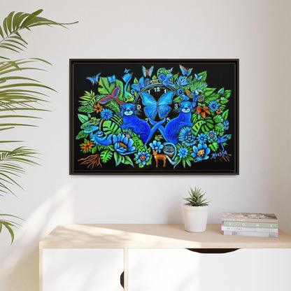 Out of Time Framed Canvas Print