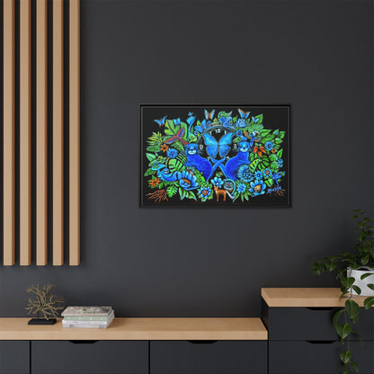 Out of Time Framed Canvas Print