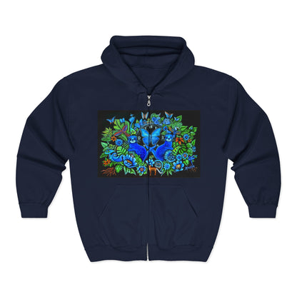 Out of Time Unisex Heavy Blend™ Full Zip Hooded Sweatshirt