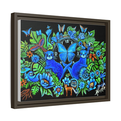 Out of Time Framed Canvas Print