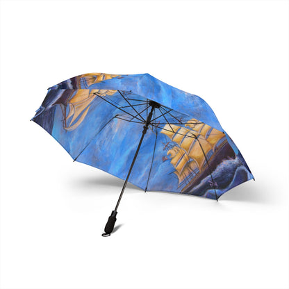 Whimsical Wavehopper Foldable Umbrella