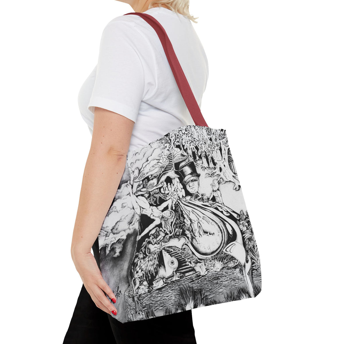 Alice In Blunderland Tote Bag