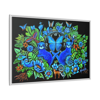 Out of Time Framed Canvas Print