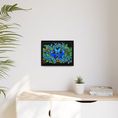 Out of Time Framed Canvas Print
