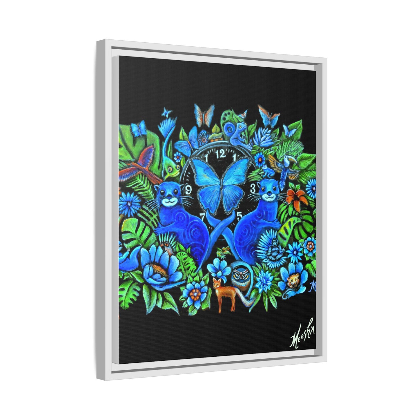 Out of Time Framed Canvas Print