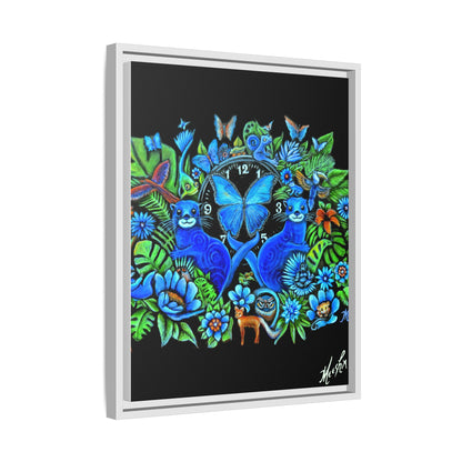 Out of Time Framed Canvas Print