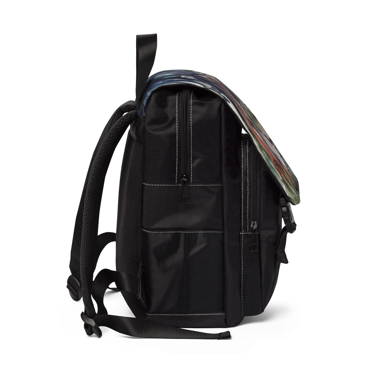 Watchful Warrior Unisex Casual Shoulder Backpack