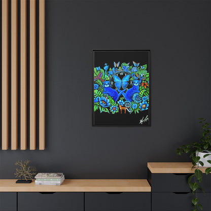Out of Time Framed Canvas Print