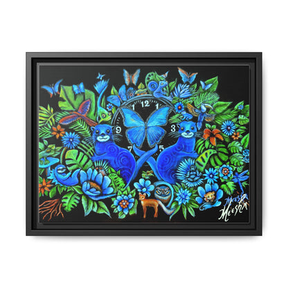 Out of Time Framed Canvas Print