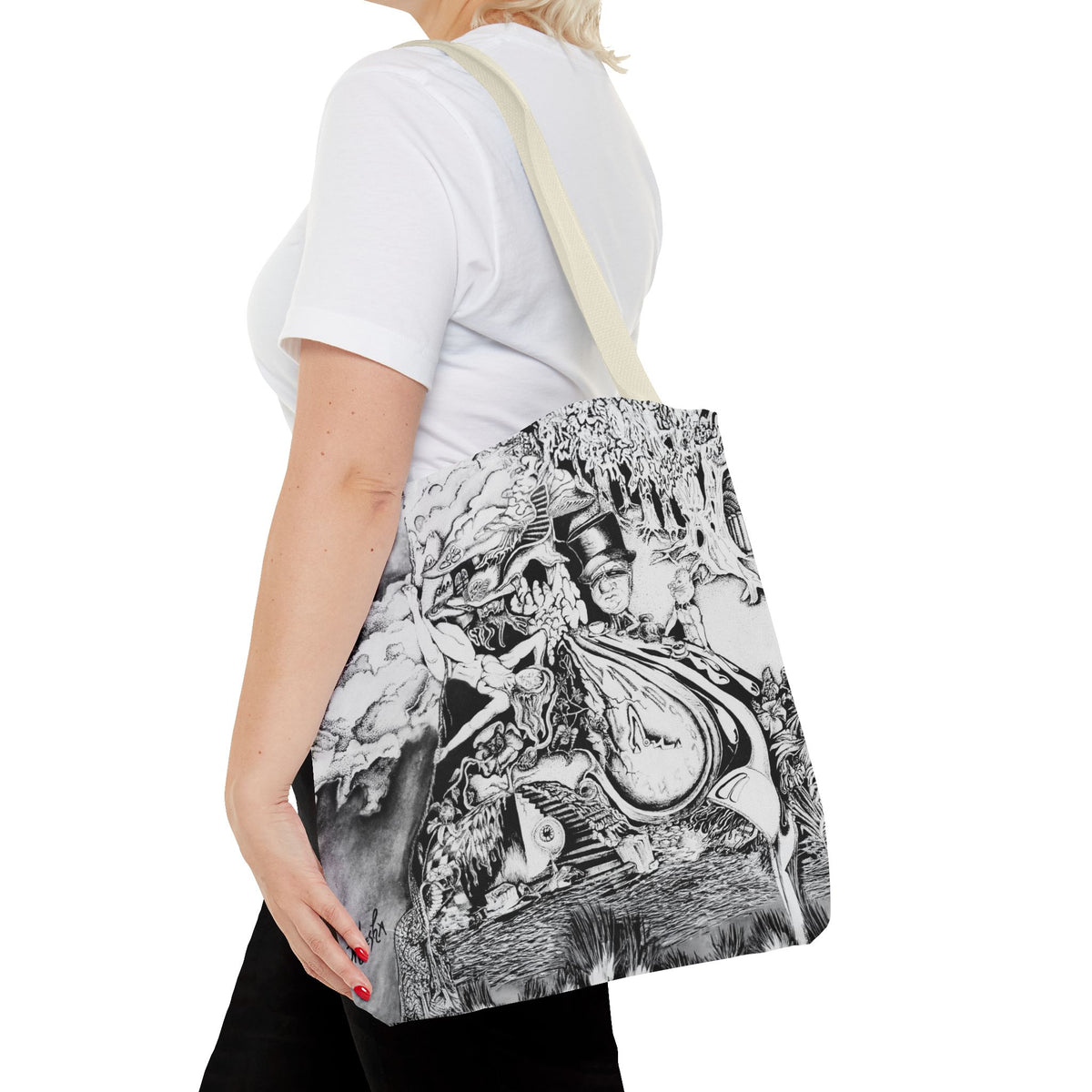 Alice In Blunderland Tote Bag