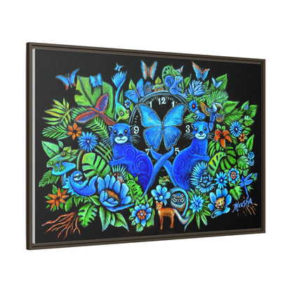 Out of Time Framed Canvas Print