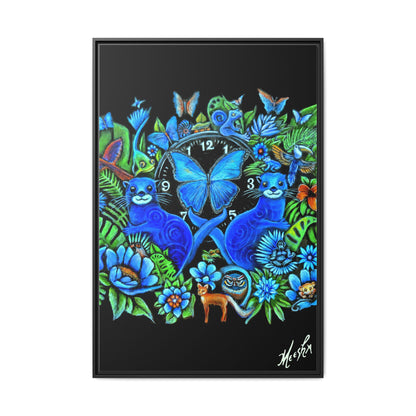 Out of Time Framed Canvas Print