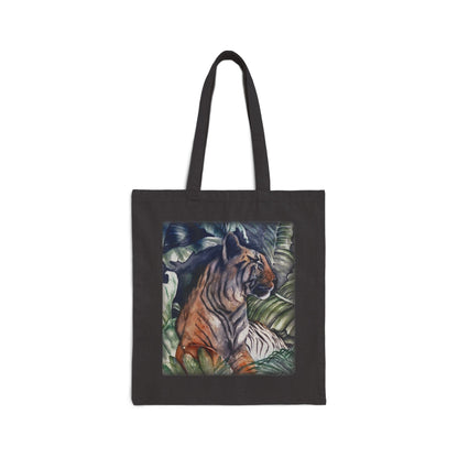 Watchful Warrior High-quality Cotton Canvas Tote Bag