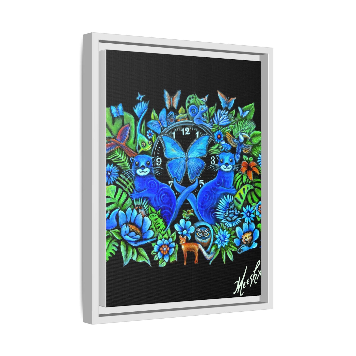 Out of Time Framed Canvas Print