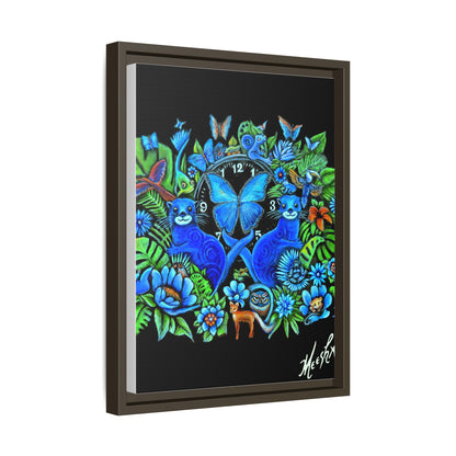 Out of Time Framed Canvas Print