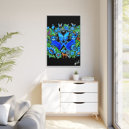Out of Time Framed Canvas Print