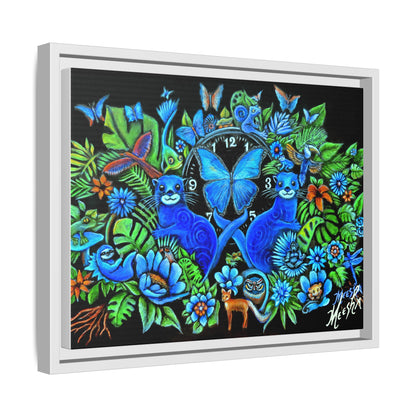 Out of Time Framed Canvas Print