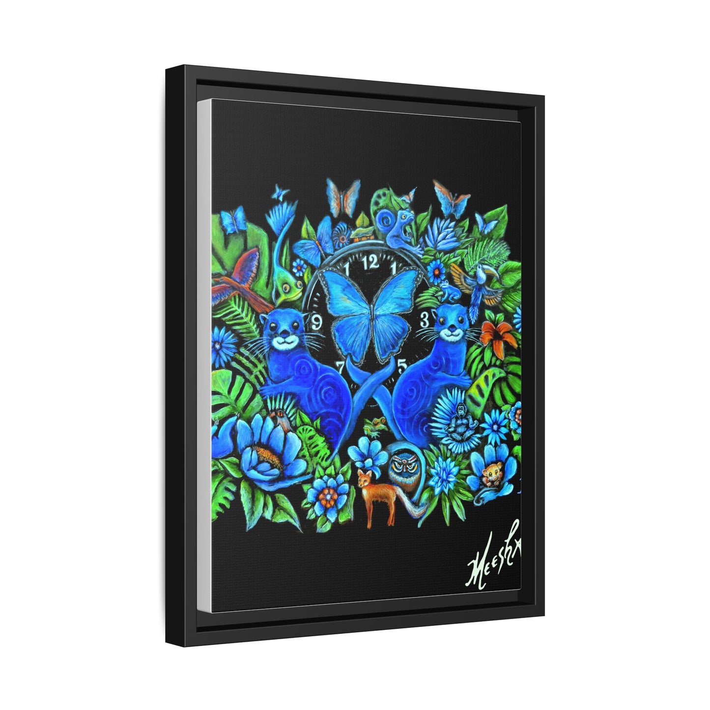 Out of Time Framed Canvas Print