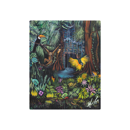 Amazonia Metal Art Sign