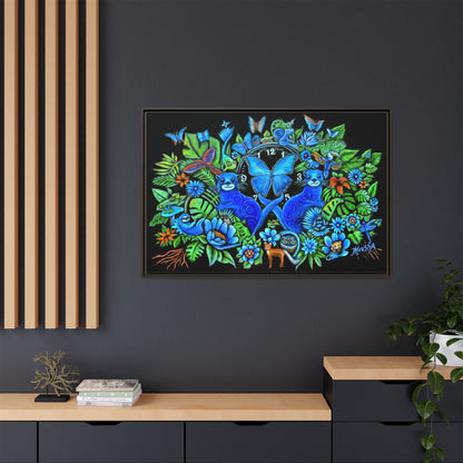 Out of Time Framed Canvas Print