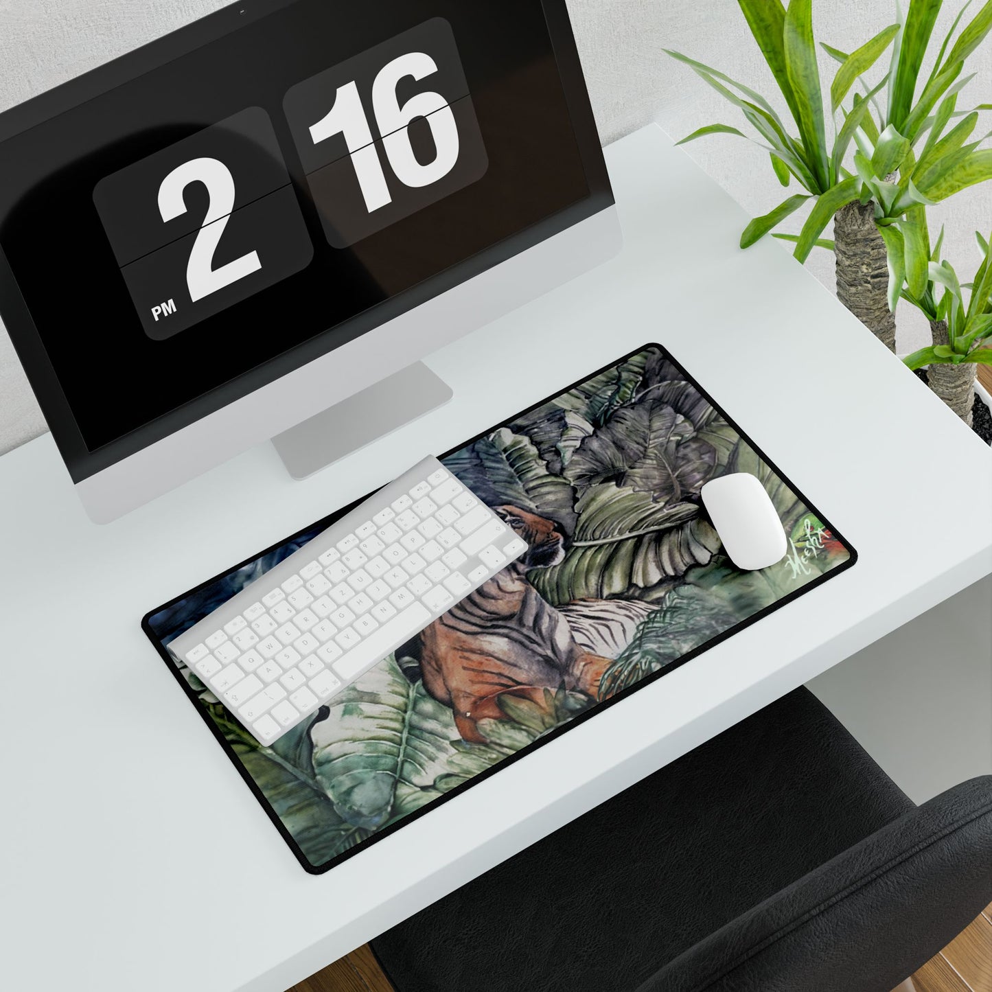 Watchful Warrior Desk Mats
