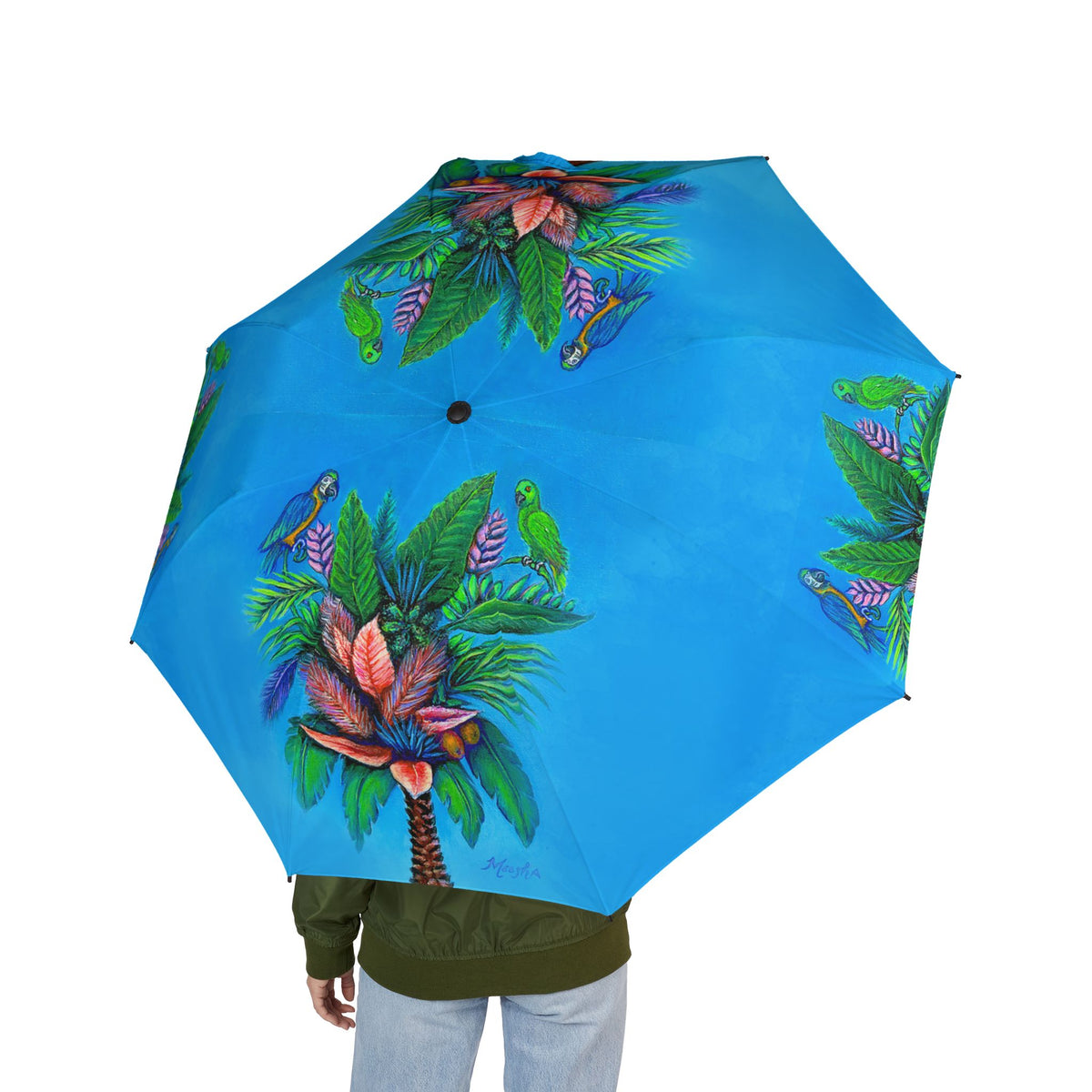 Palm Tree of Life Foldable Umbrella