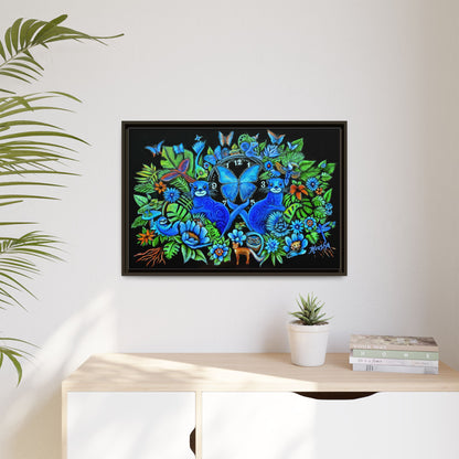 Out of Time Framed Canvas Print