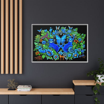 Out of Time Framed Canvas Print