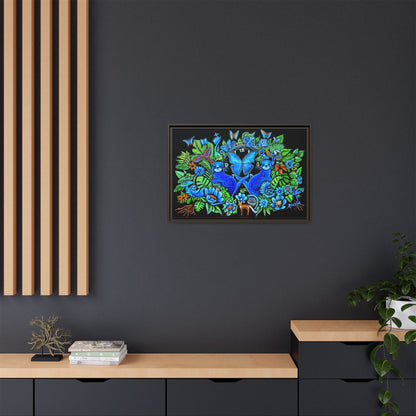 Out of Time Framed Canvas Print