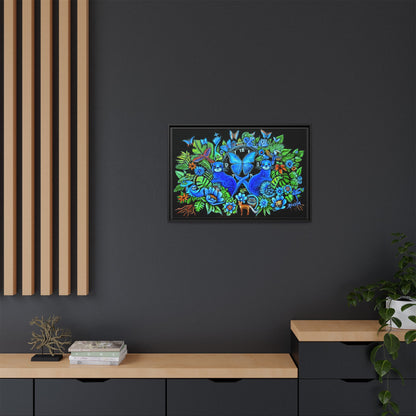 Out of Time Framed Canvas Print