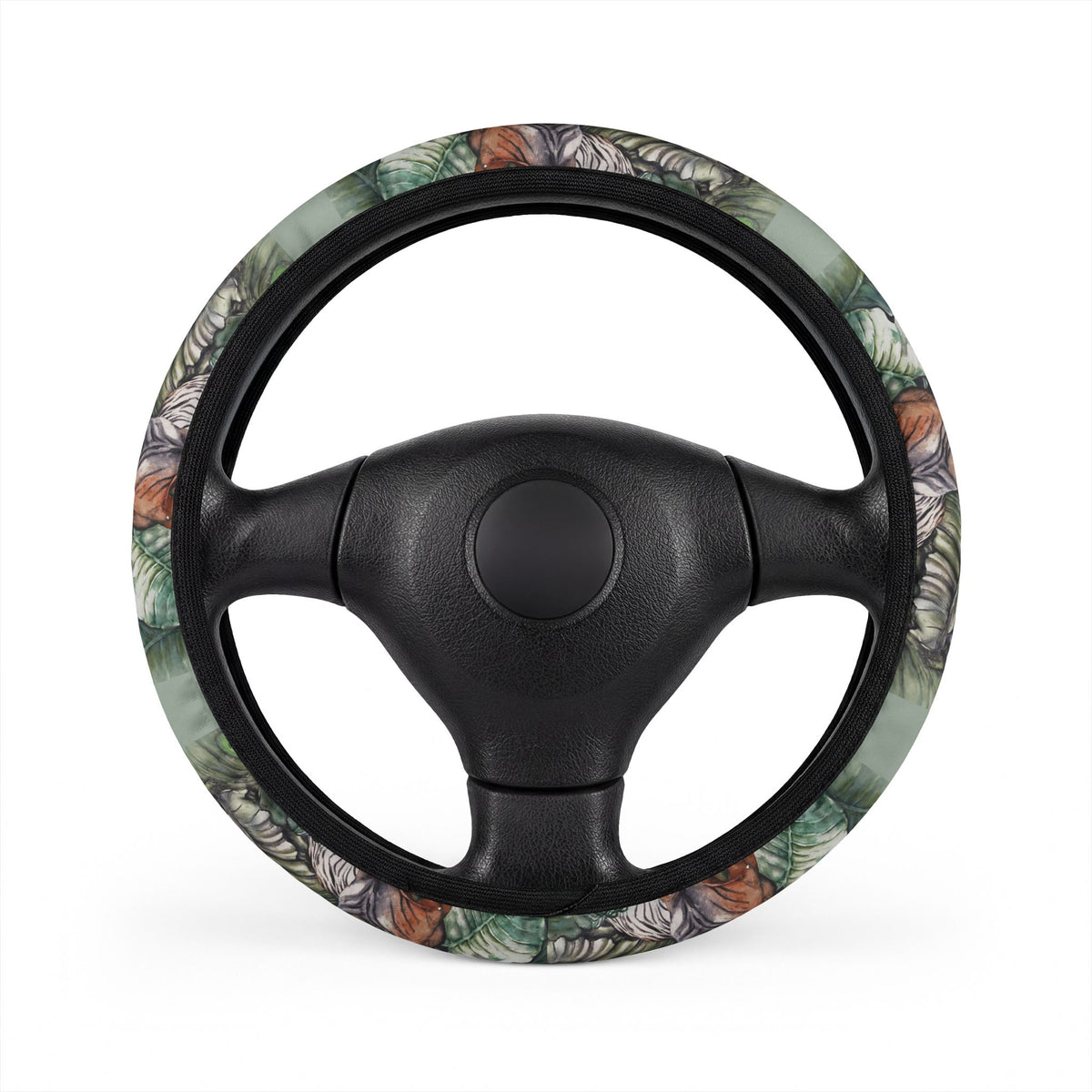 Watchful Warrior Car Steering Wheel Cover