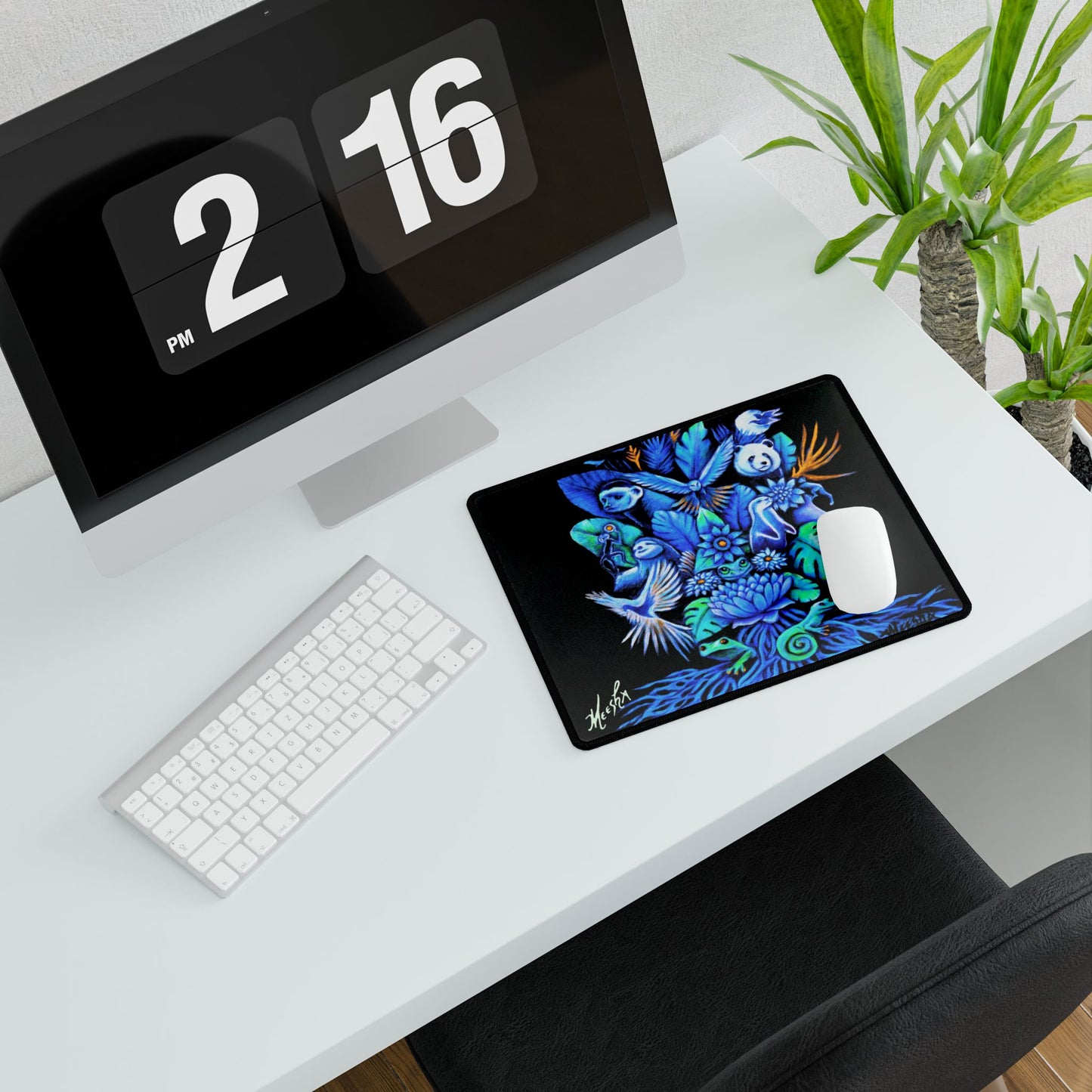 Out of the blue Desk Mats