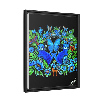 Out of Time Framed Canvas Print