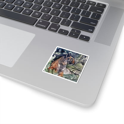 Watchful Warrior Kiss-Cut Stickers