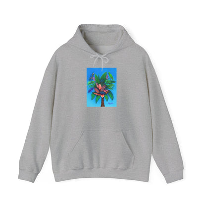 Palm Tree of Life Unisex Heavy Blend™ Hooded Sweatshirt