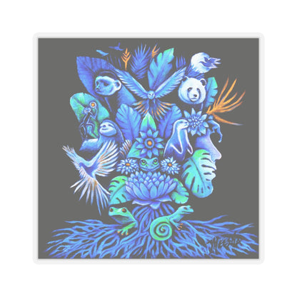 Out of the blue Kiss-Cut Stickers
