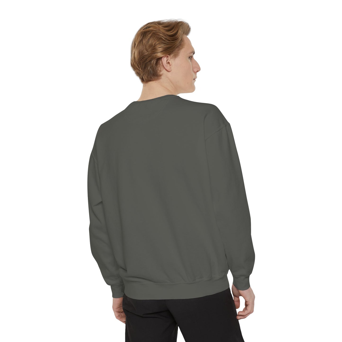 Watchful Warrior Unisex Garment-Dyed Sweatshirt