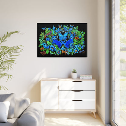 Out of Time Framed Canvas Print