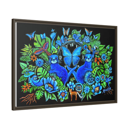 Out of Time Framed Canvas Print