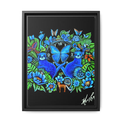 Out of Time Framed Canvas Print