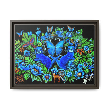 Out of Time Framed Canvas Print