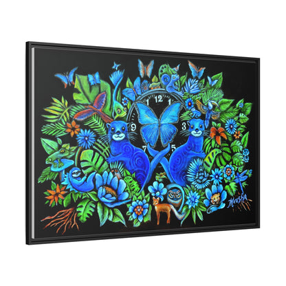 Out of Time Framed Canvas Print