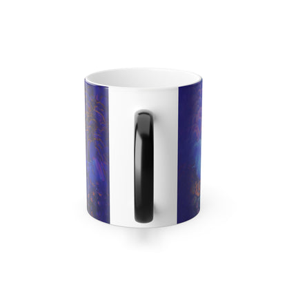 Celestrial Extraterrestrial Color Morphing Mug, 11oz