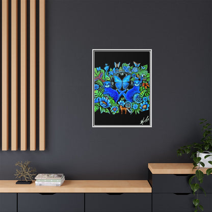 Out of Time Framed Canvas Print